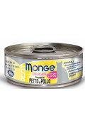 Monge Delicate 鮮味雞肉系列 (純鮮雞肉) 貓罐頭 80g