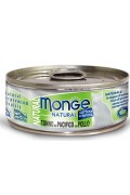 Monge Natural 野生海魚系列 (黃鰭吞拿魚配雞肉) 貓罐頭 80g