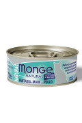 Monge Natural 野生海洋系列-海鮮雜燴雞肉 貓罐頭 80g