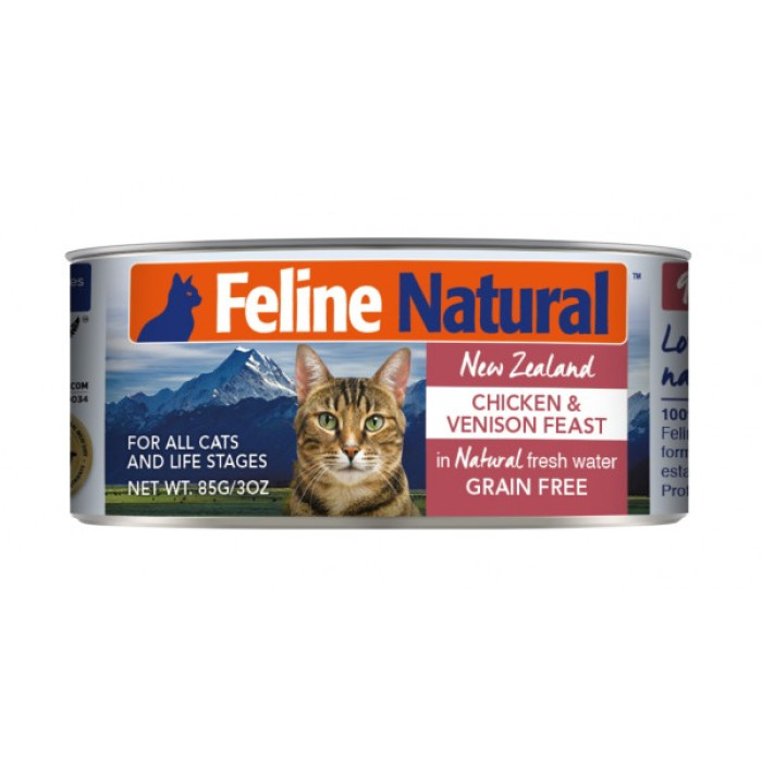 F9 Feline Natural 主食罐頭 - 雞肉及鹿肉盛宴 Chicken & Venison Feast 170g