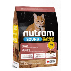 Nutram - S1 幼貓天然糧 1.13kg