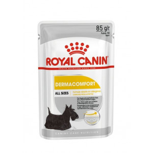 Royal Canin 法國皇家 - Dermacomfort 皮膚敏感 (濕糧肉塊配方) 85g x 12