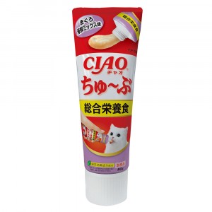 CIAO - CS-157 吞拿魚 海鮮醬 綜合營養 (牙膏裝) 80g