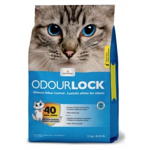 加拿大 Intersand Odour Lock 鎖臭40天無塵貓砂 12kg