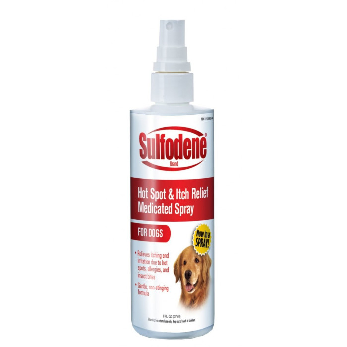 Sulfodene Hot Spot & Itch ReliefMedicated Spray 皮膚黃油 (狗用) 8oz