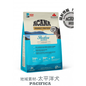 ACANA 地域素材太平洋犬 (Pacifica) 全犬糧 2KG / 11.4KG