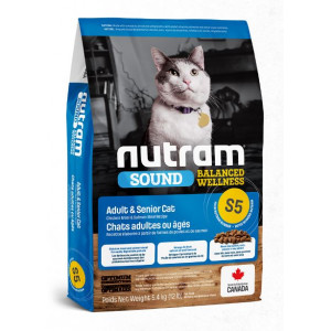 Nutram - S5 成貓天然糧 5.4kg 
