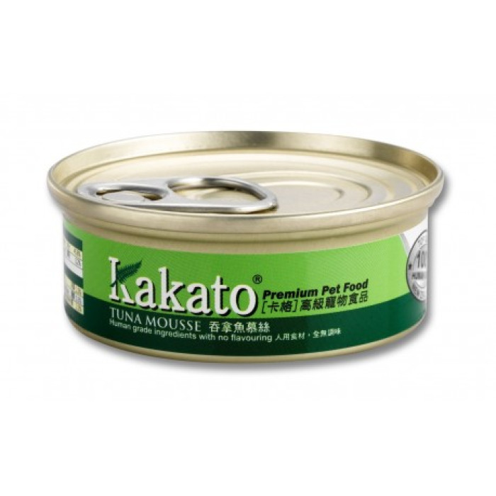 kakato卡格 吞拿魚慕絲 貓狗共用罐頭 40g