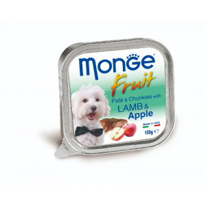 Monge Fresh 羊肉蘋果狗餐盒 100g