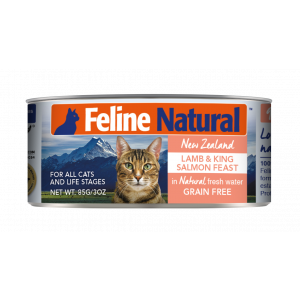 F9 Feline Natural 主食罐頭 - 羊肉及三文魚盛宴 Lamb & Salmon Feast 170g