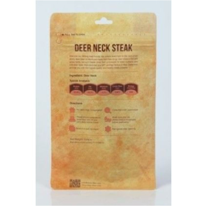 DEAR DEER - 紐西蘭凍乾鹿頸扒 Neck Steak 100g