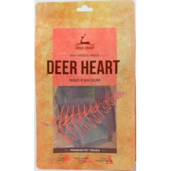 DEAR DEER - 紐西蘭凍乾鹿心 Deer Heart 50g