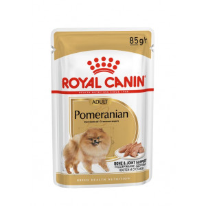 Royal Canin 法國皇家 - Pomeranian 松鼠護理 (濕糧肉塊配方) 85g x 12