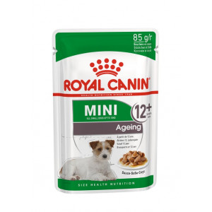 Royal Canin 法國皇家 - Mini Ageing 12歲以上小型老犬護理 (濕糧肉汁配方) 85g x 12