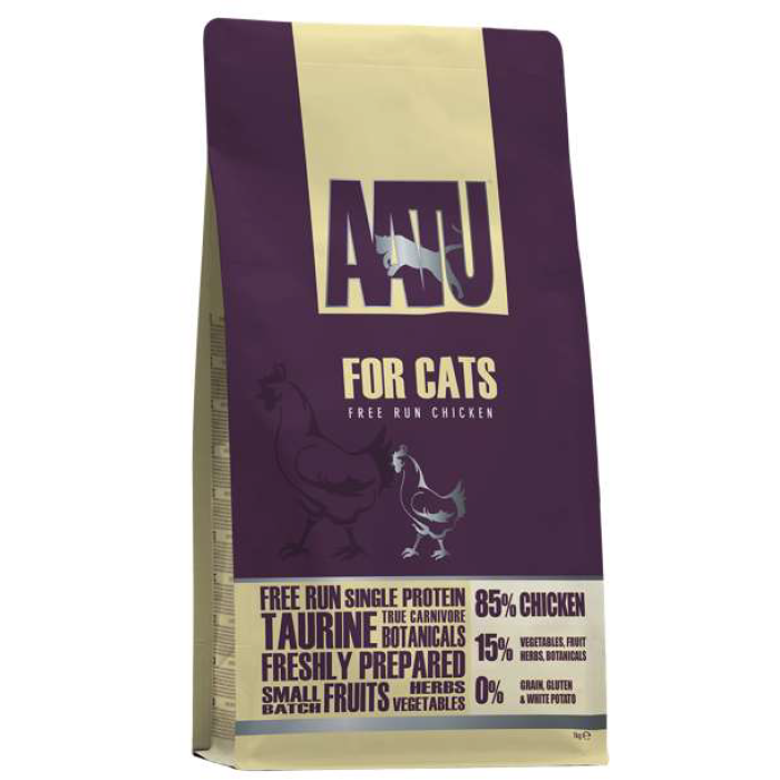 AATU 自然放養雞肉防敏天然貓糧 1kg