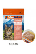 F9 Feline Natural 貓濕糧軟包(85g) - 羊肉及三文魚盛宴 Lamb & Salmon Feast 