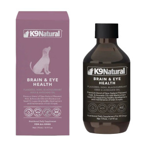 K9 Natural - 亞麻仁油＋藍冰鱈魚油 (針對眼睛及腦部健康) 紐西蘭 狗隻保健品 (175ml)