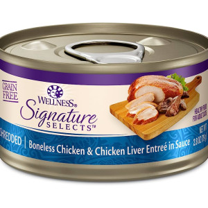 Wellness Signature Shredded Boneless Chicken & Chick' Liver 雞肝雞肉絲 5.3oz