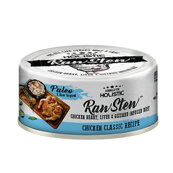  Raw Stew - 經典雞肉+雞肉精萃  80g(貓狗食用)