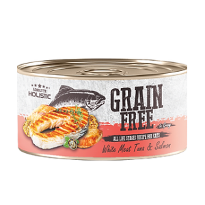 Grain Free - 白肉吞拿魚+三文魚80g