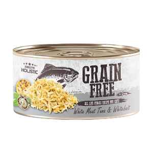 Grain Free - 白肉吞拿魚+白飯魚80g