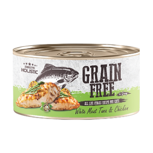 Grain Free - 白肉吞拿魚+雞肉80g