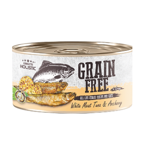 Grain Free - 白肉吞拿魚+鯷魚80g