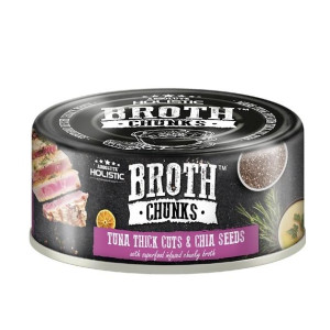 Broth Chunks - 厚切吞拿魚+奇亞籽80g