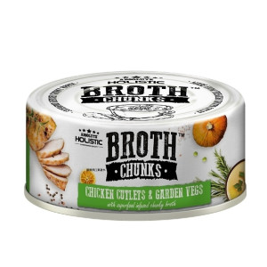 Broth Chunks - 厚切雞塊+田園蔬菜80g