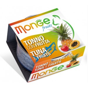 Monge Fruits 清新水果系列 (吞拿魚雜果) 貓罐頭 80g